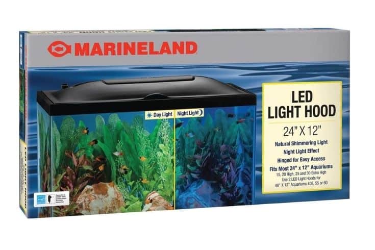 Capot d'éclairage LED MarineLand pour aquariums